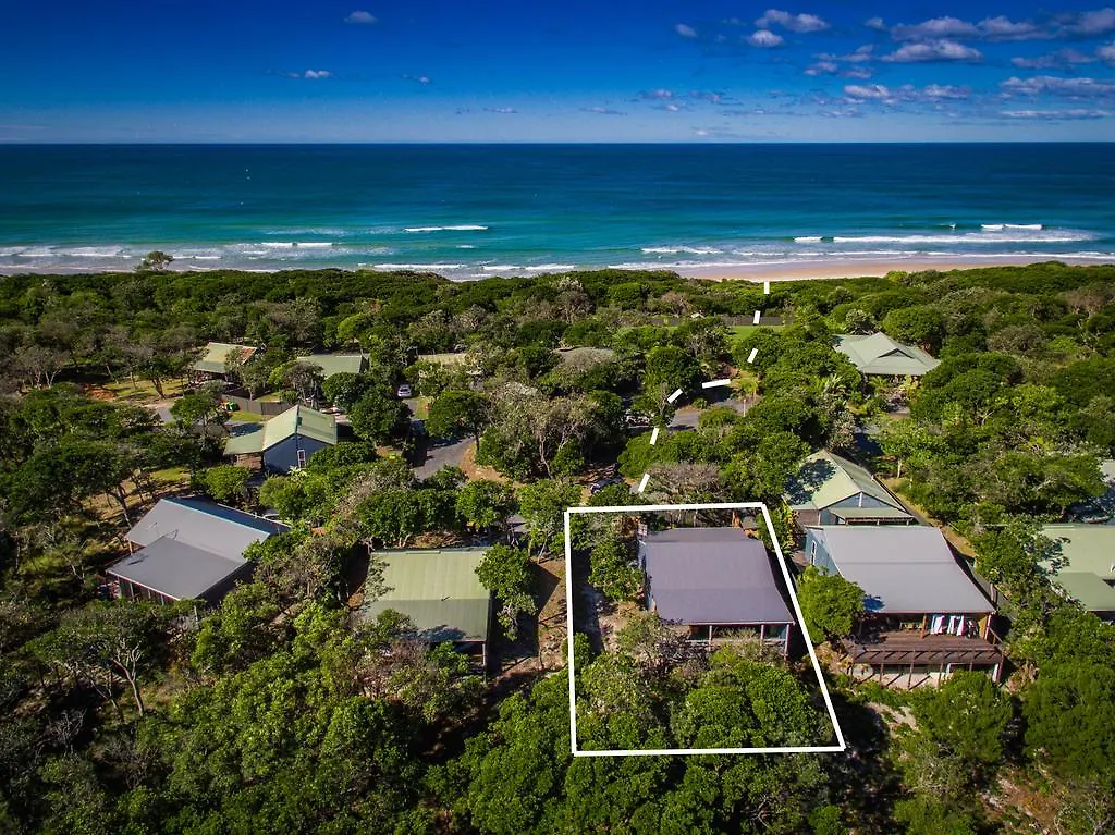 Kookaburra Beach Cottage On Tallow Byron Bay Feriehus